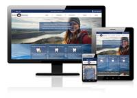 A view of King Dental for desktop, tablet and phone sizes.