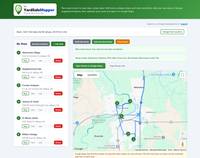 When the route is ready, open it directly in Google Maps for turn-by-turn driving directions